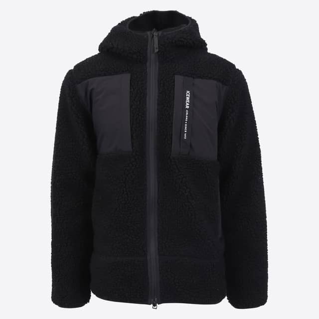 Hergilsey Sherpa-Wollfleece-Jacke